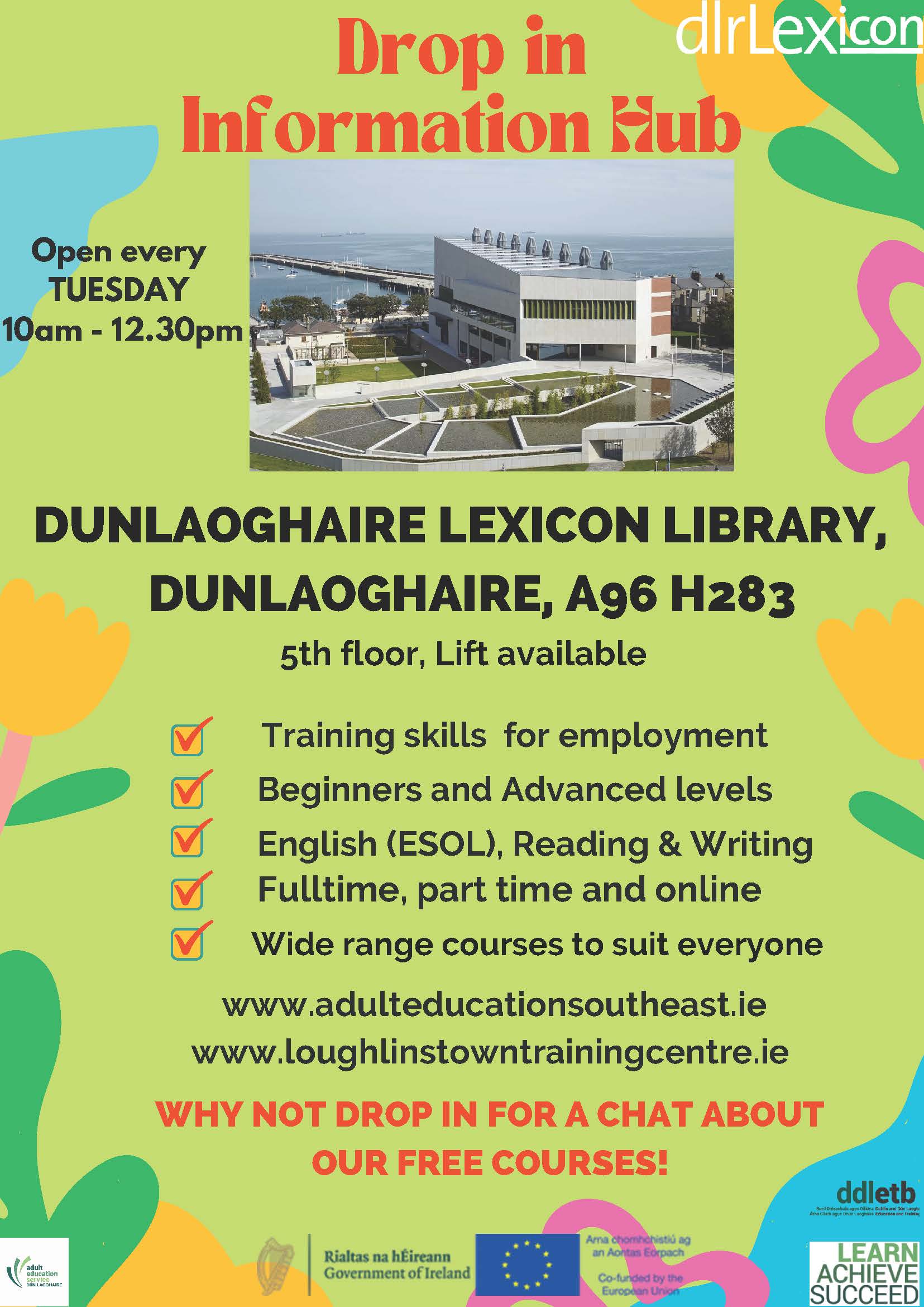 Information Hub Lexicon Library Dun Laoghaire