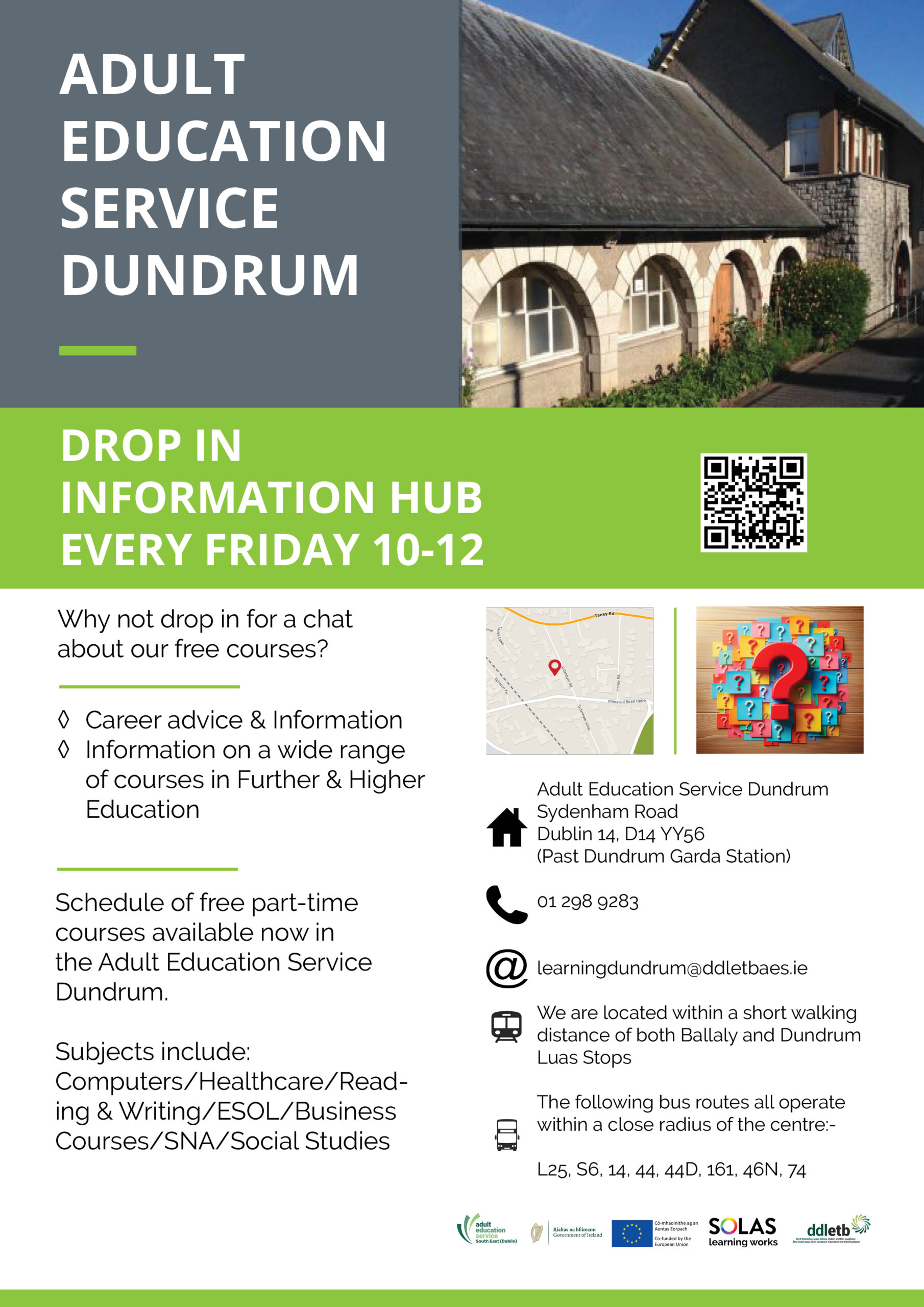 New Information Hub in Dundrum